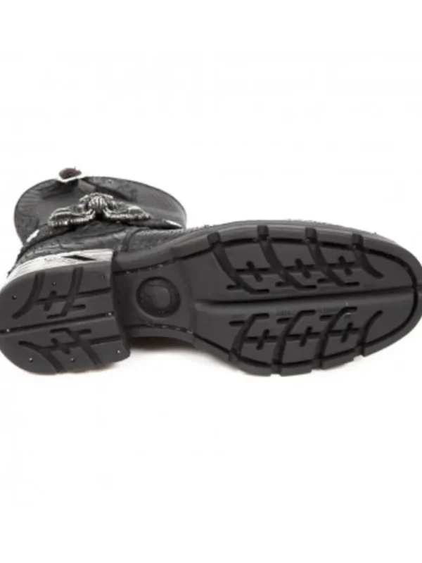 Flame New Rock Boots - Sort^New Rock Shoes Sale