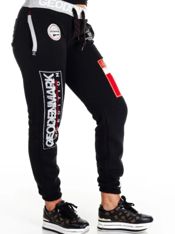 Geo Denmark Lady Sweatpants - Sort^Geographical Norway Clearance