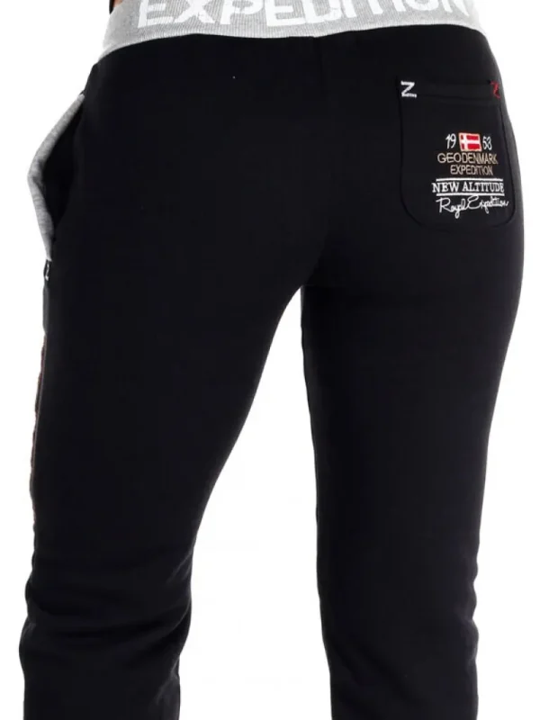 Geo Denmark Lady Sweatpants - Sort^Geographical Norway Clearance