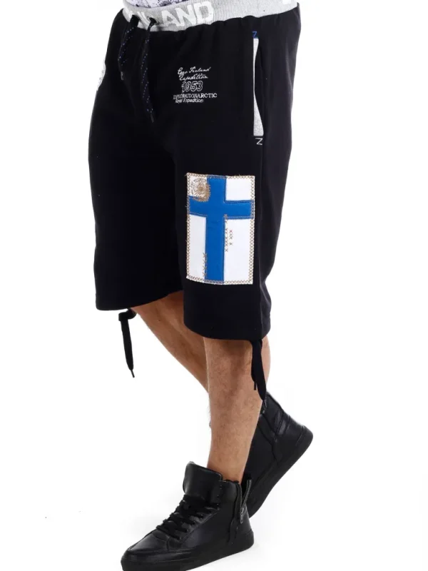 Geo Finland Bermuda Shorts - Sort^Geographical Norway Hot