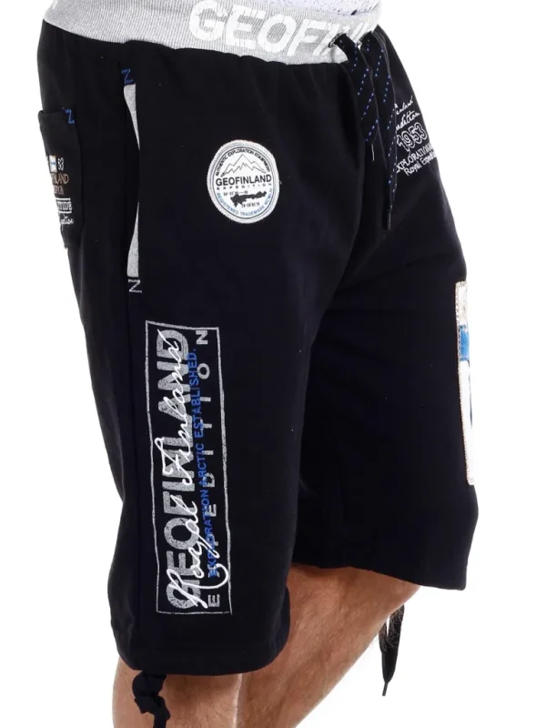 Geo Finland Bermuda Shorts - Sort^Geographical Norway Hot