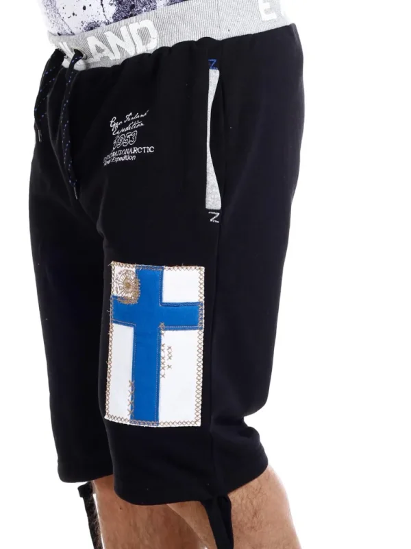 Geo Finland Bermuda Shorts - Sort^Geographical Norway Hot