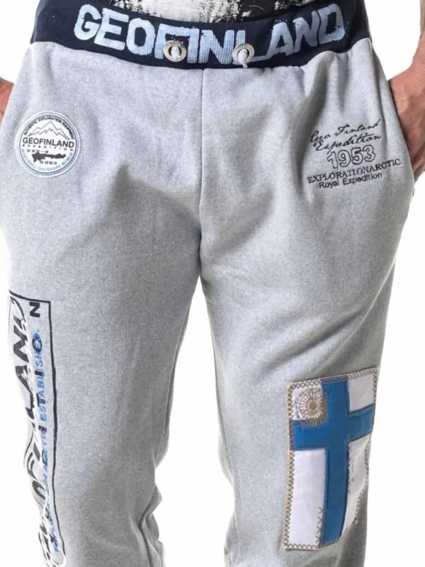 Geo Finland Sweatpants - Gra^Geographical Norway Best
