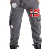 Geo Norway Cargo Sweatpants - Morkegra^Geographical Norway Cheap