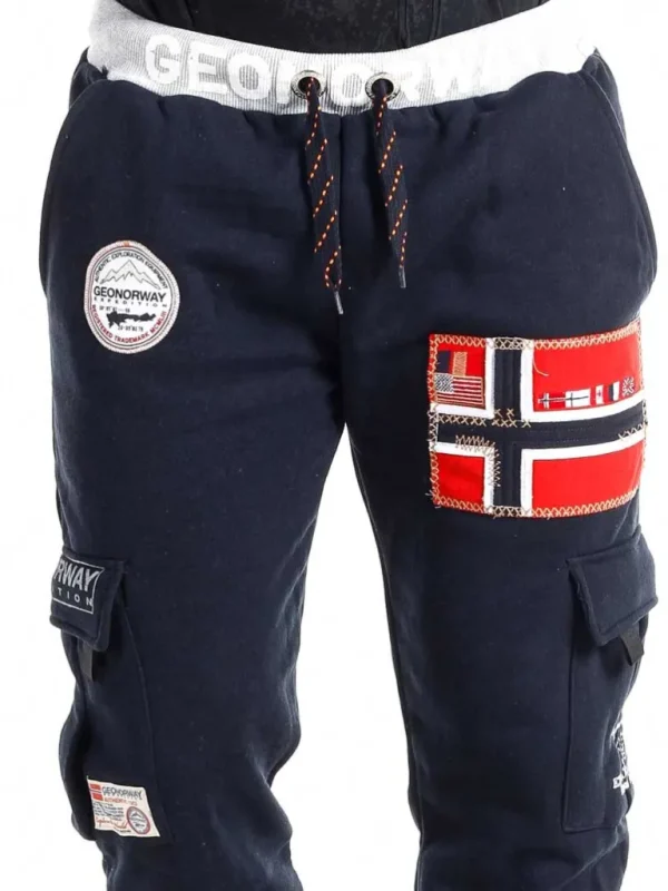 Geo Norway Cargo Sweatpants - Morkebla^Geographical Norway Cheap