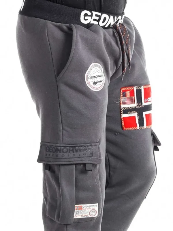 Geo Norway Cargo Sweatpants - Morkegra^Geographical Norway Online