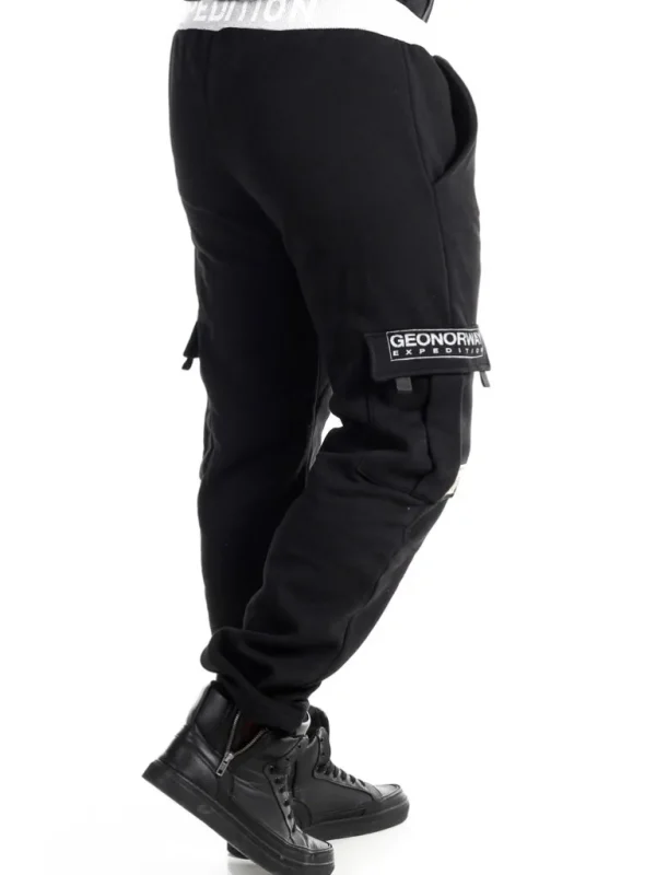 Geo Norway Cargo Sweatpants - Sort^Geographical Norway Discount