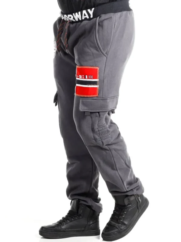 Geo Norway Cargo Sweatpants - Morkegra^Geographical Norway Cheap