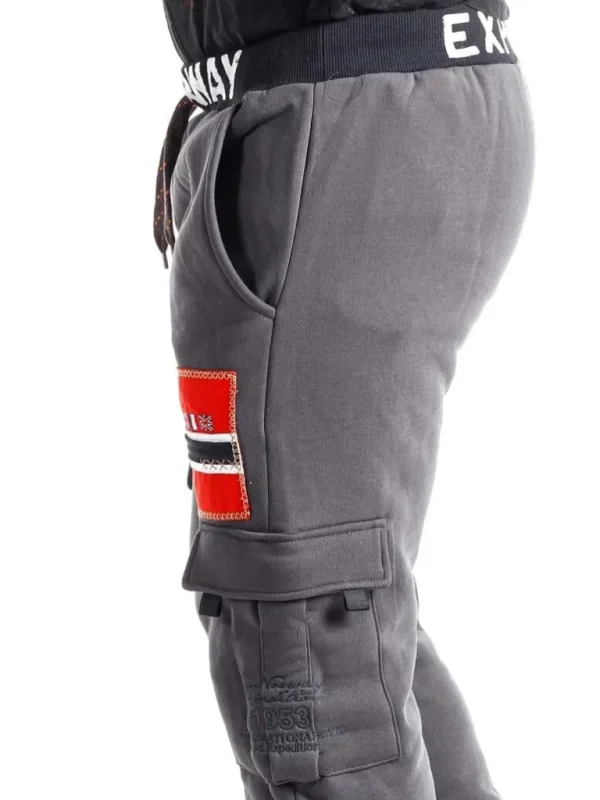 Geo Norway Cargo Sweatpants - Morkegra^Geographical Norway Online