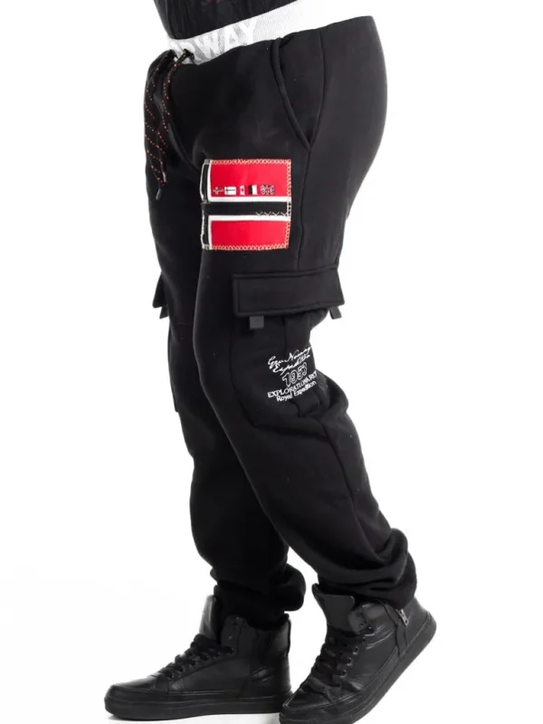 Geo Norway Cargo Sweatpants - Sort^Geographical Norway Discount