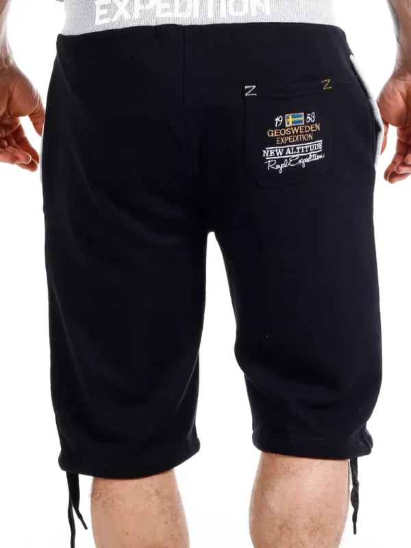 Geo Sweden Bermuda Shorts - Sort^Geographical Norway Flash Sale