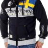 Geo Sweden Hoodie - Sort^Geographical Norway Cheap