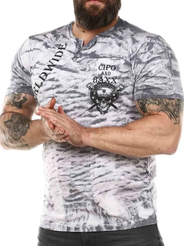 Heavy Noise T-Shirt - Gra^Cipo & Baxx Best Sale