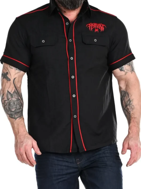 Ace Of Spades Skjorte - Sort^Hyraw Hot