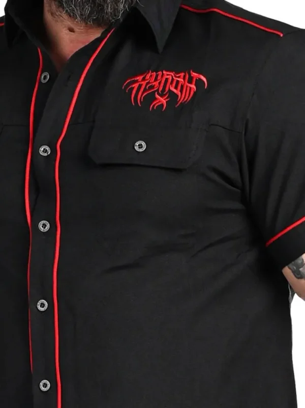 Ace Of Spades Skjorte - Sort^Hyraw Hot