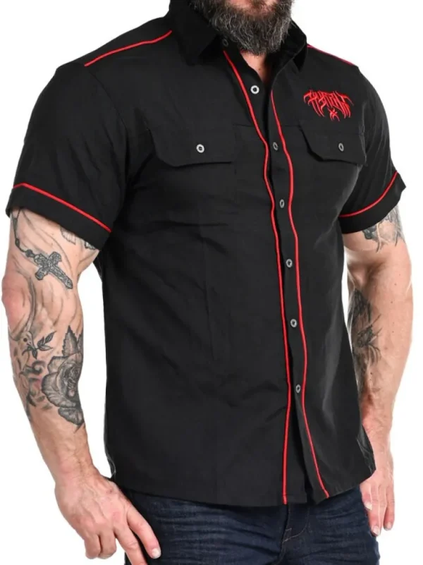 Ace Of Spades Skjorte - Sort^Hyraw Hot