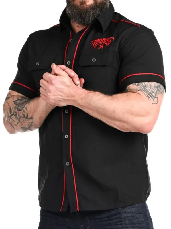 Ace Of Spades Skjorte - Sort^Hyraw Hot