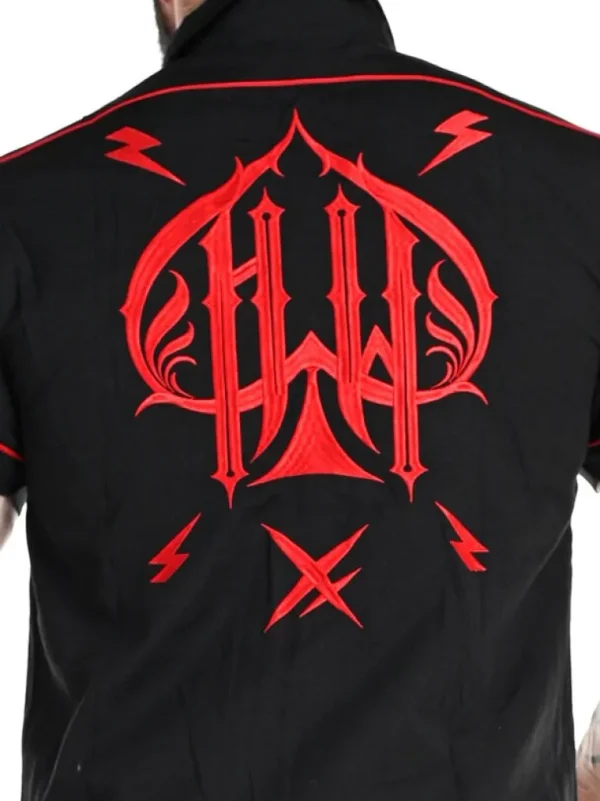 Ace Of Spades Skjorte - Sort^Hyraw Hot