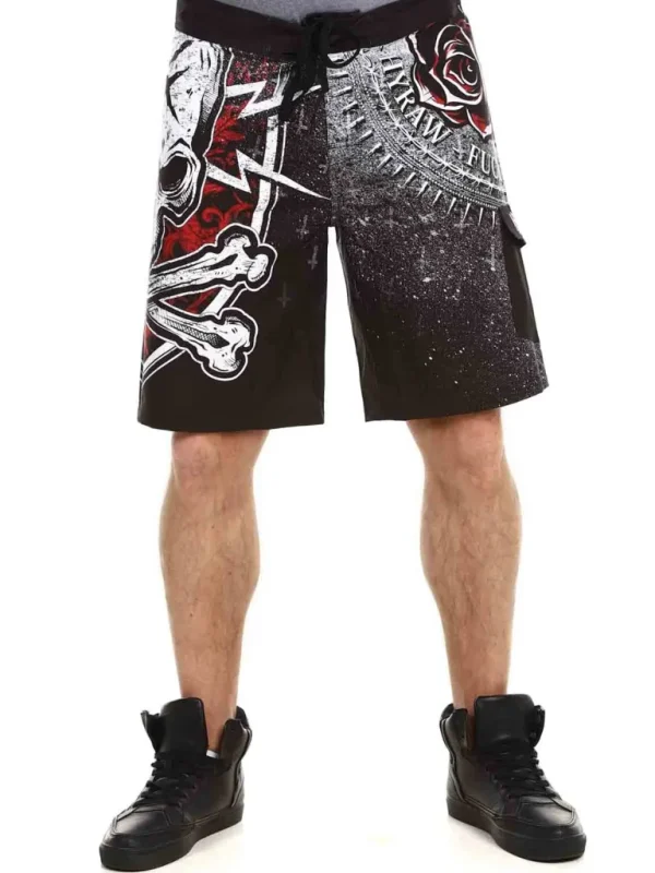 Born Dead Badeshorts - Sort^Hyraw Discount