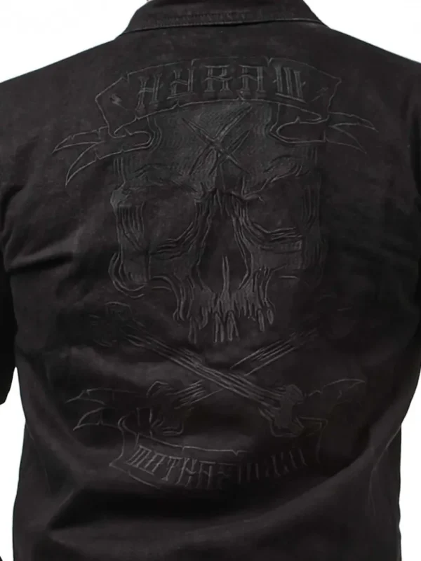 Death Shadow Jeansjakke - Musta^Hyraw Online