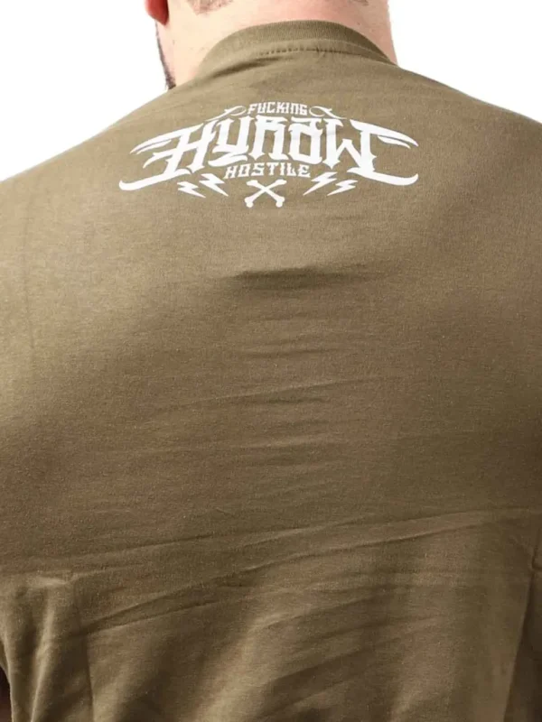 Helmet T-Shirt - Khaki^Hyraw New