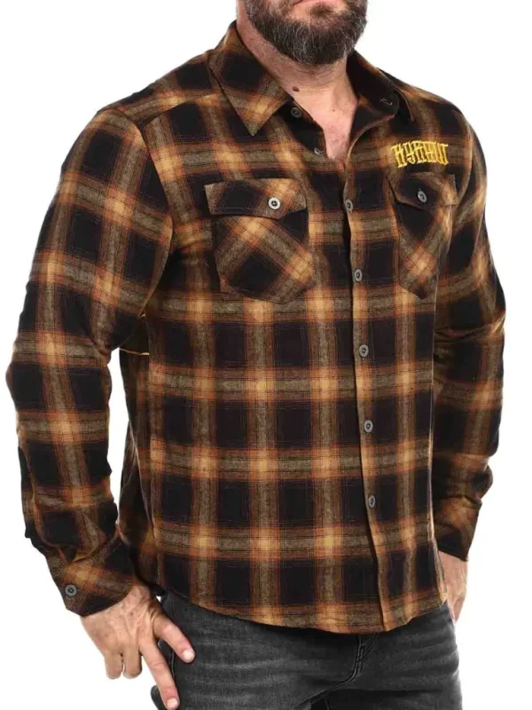 Lightning Skjorte - Brun^Hyraw Discount