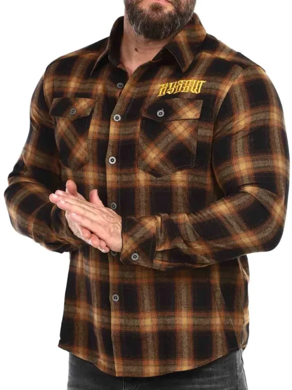 Lightning Skjorte - Brun^Hyraw Discount