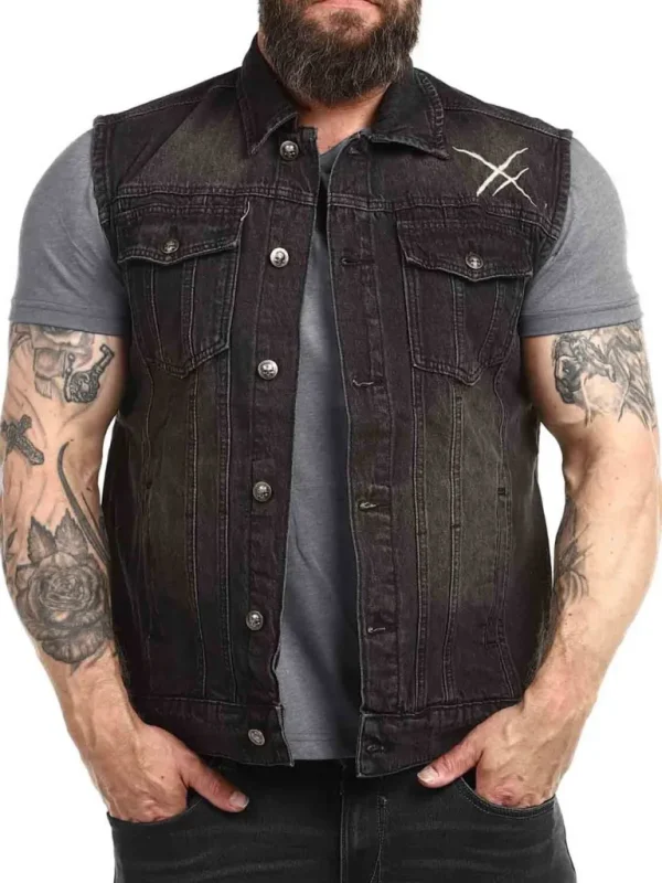 Only Death Vest - Sort^Hyraw Cheap