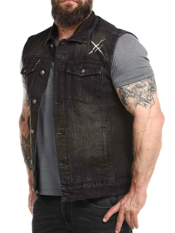 Only Death Vest - Sort^Hyraw Cheap