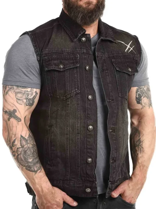 Only Death Vest - Sort^Hyraw Cheap