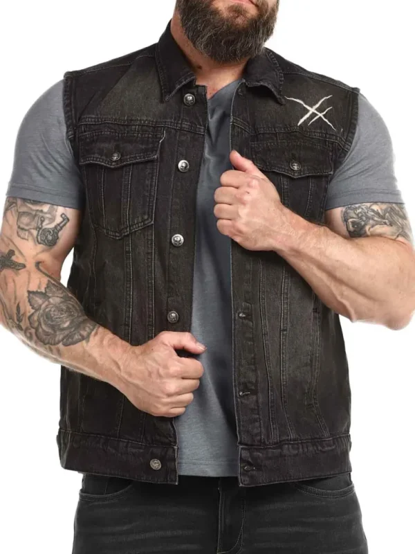 Only Death Vest - Sort^Hyraw Cheap