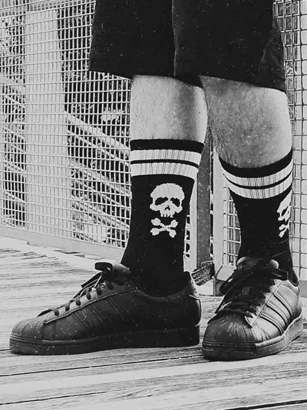Skull Classic Strømper - Sort^Hyraw Clearance