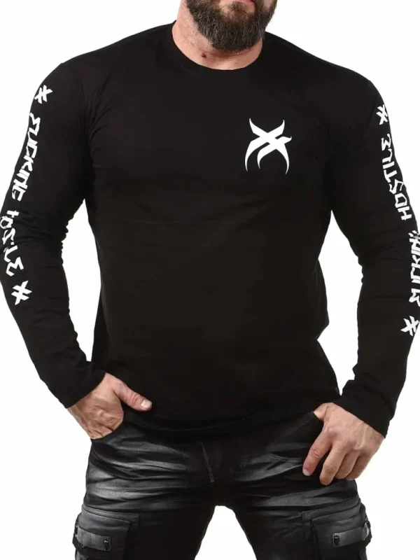 Skull Wings Longsleeve - Sort^Hyraw Clearance