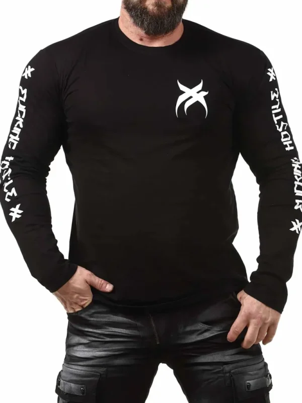 Skull Wings Longsleeve - Sort^Hyraw Clearance