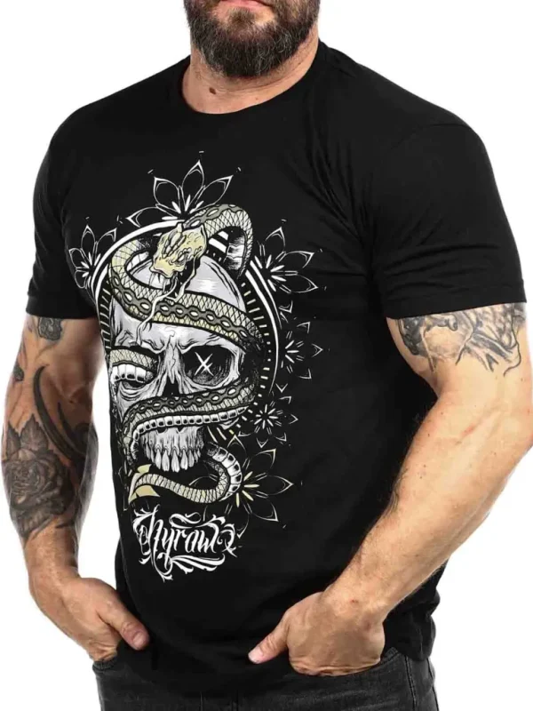 Snake Of Death T-Shirt - Sort^Hyraw Store