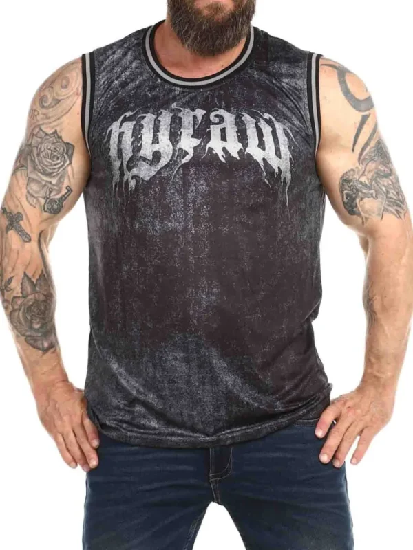 War Demon Tanktop - Sort/Gra^Hyraw Best Sale
