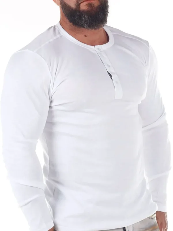 Grandad Longsleeve - Hvid^Jbs Sale