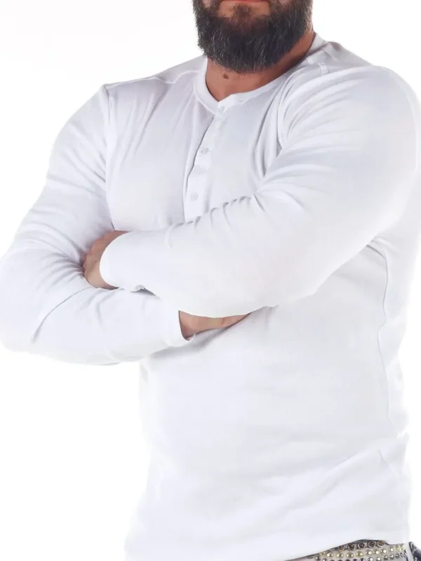 Grandad Longsleeve - Hvid^Jbs Sale