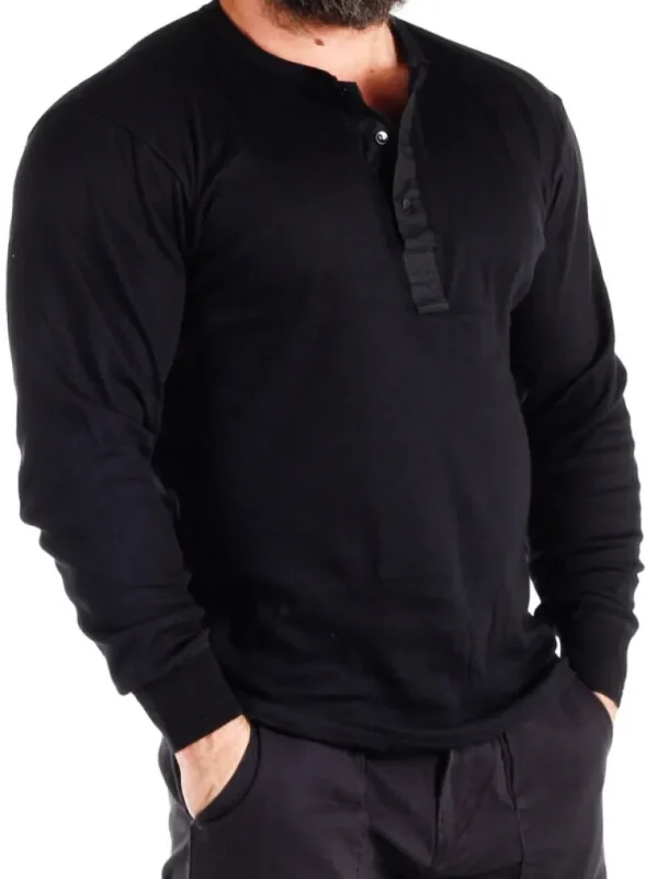 Grandad Longsleeve - Sort^Jbs Cheap