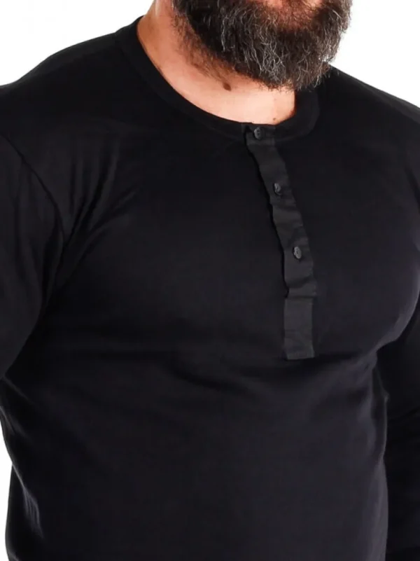 Grandad Longsleeve - Sort^Jbs Cheap