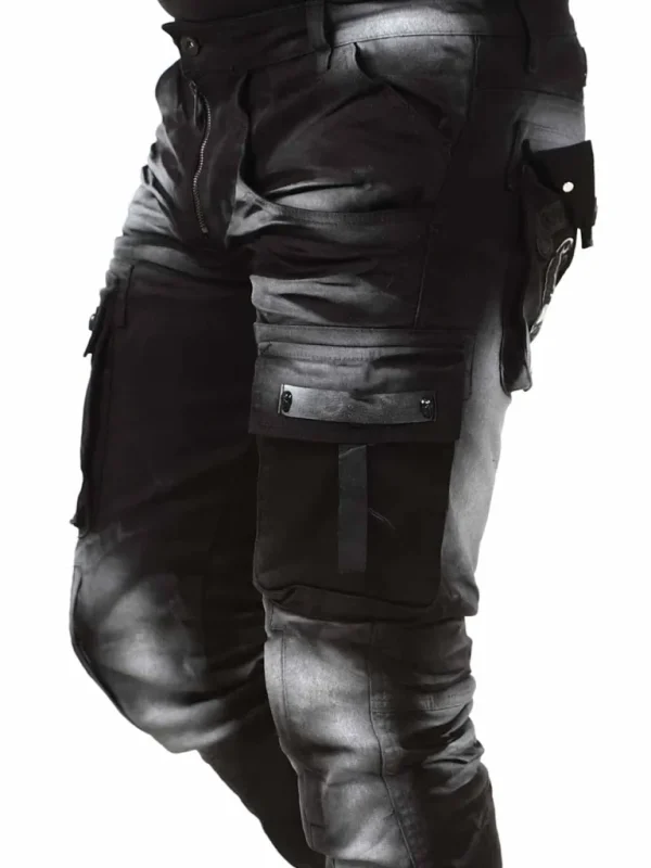 Jethro Jeans - Sort/Hvid^Kingz Hot