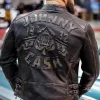Johnny Cash Skindjakke - Sort^Gipsy Cheap