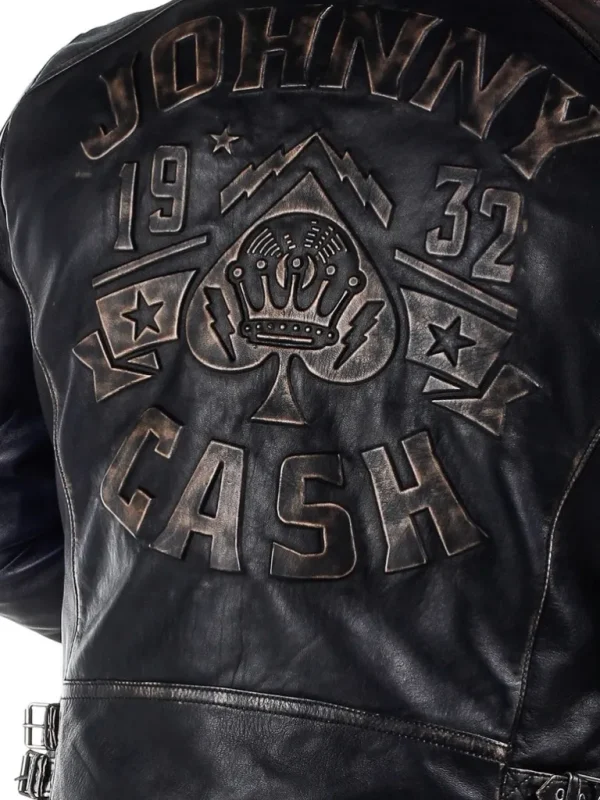 Johnny Cash Skindjakke - Sort^Gipsy Flash Sale