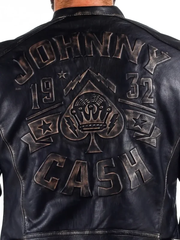 Johnny Cash Skindjakke - Sort^Gipsy Flash Sale