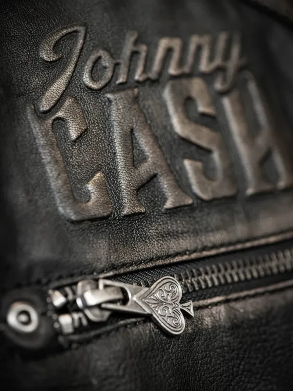 Johnny Cash Skindjakke - Sort^Gipsy Cheap