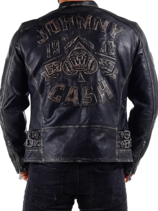 Johnny Cash Skindjakke - Sort^Gipsy Flash Sale