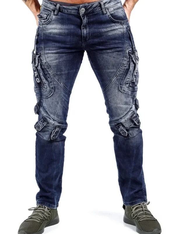 Kruxus Jeans - Morkebla^Cipo & Baxx Flash Sale