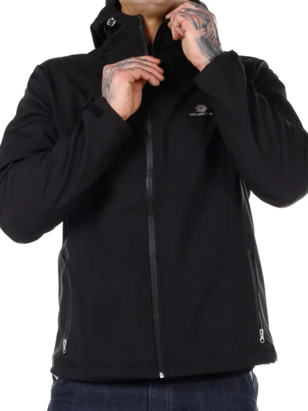 Kyoto Softshelljakke - Sort^Cipo & Baxx Fashion