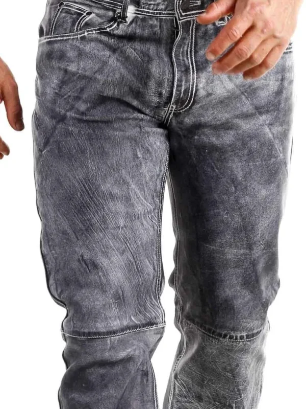 Legacy D12 Skindbukser - Dirty White^Dirty 12 Store