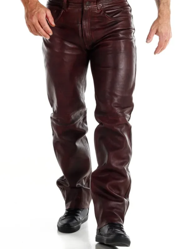 Legacy D12 Skindbukser - Dirty Red^Dirty 12 Online